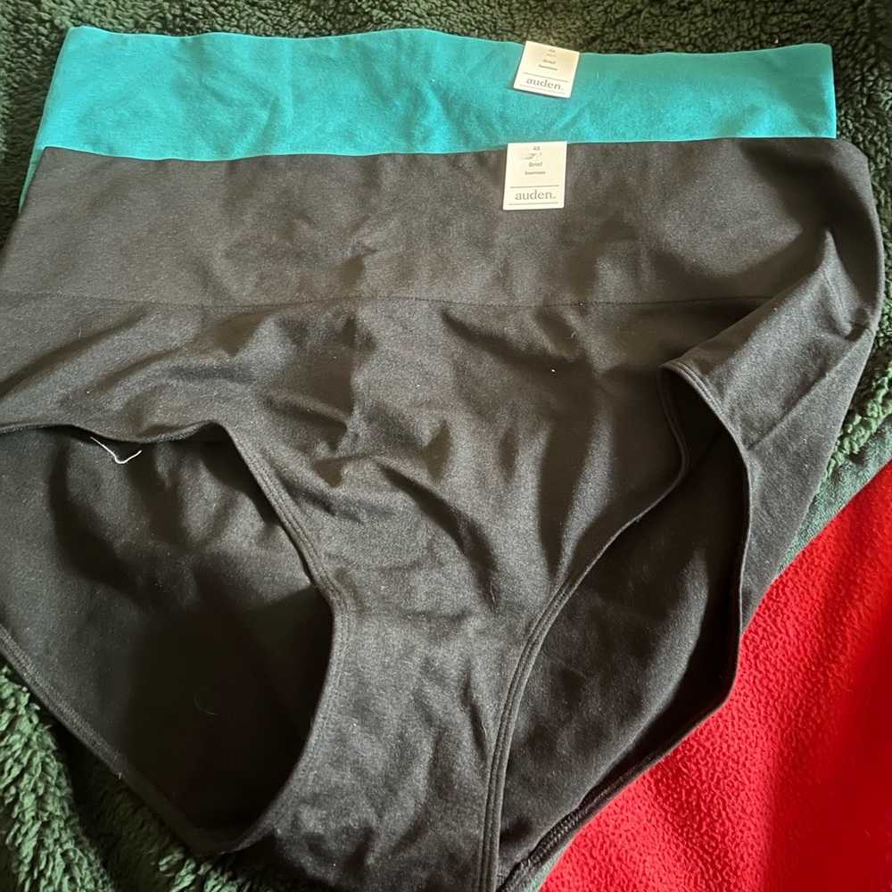 2 NWT Auden High-Waisted Brief Underwear